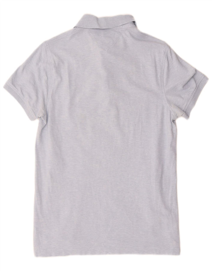 Tommy Hilfiger Polo Slim Fit de algodón azul medio para hombre