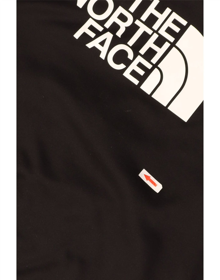 THE NORTH FACE Sudadera corta extragrande para mujer UK 10 Small Black