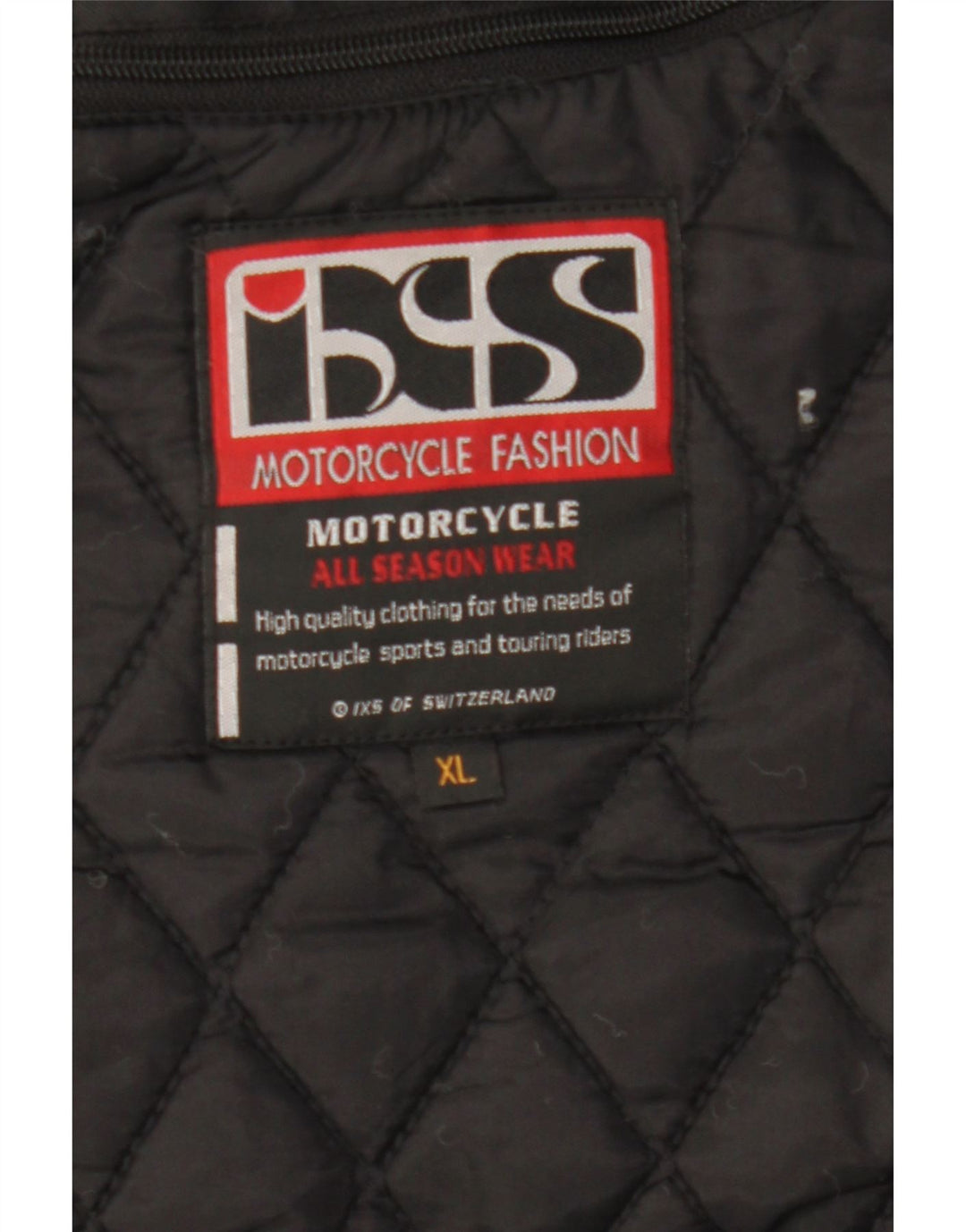 IXS Chaqueta Racer Hombre UK 42 XL Poliamida Negra