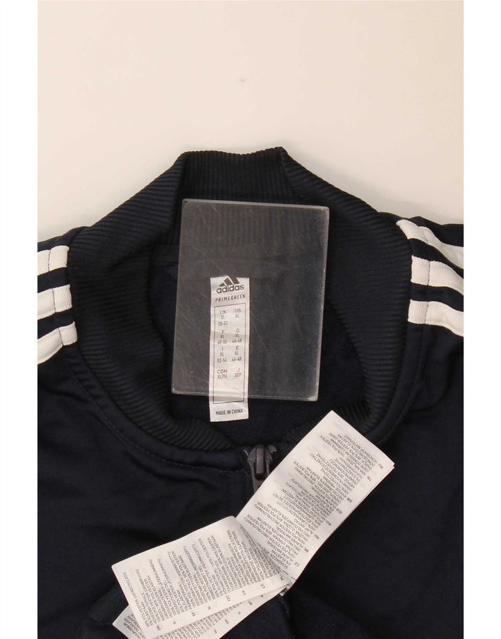 Adidas Mujer Chándal Top Chaqueta ES 20/22 XL Azul Marino Poliéster