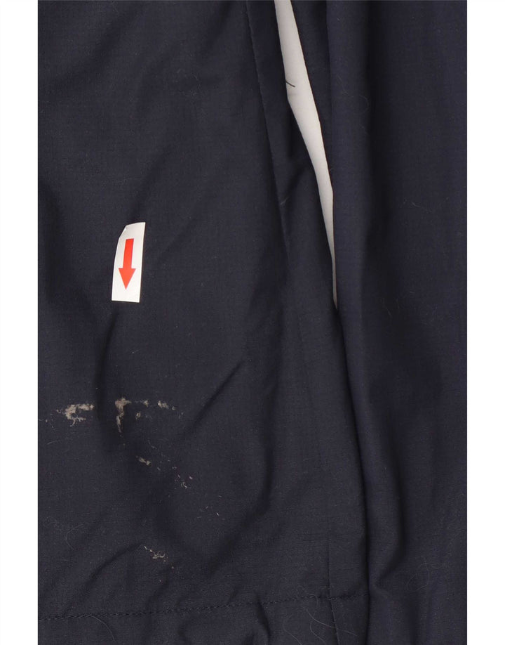 Chaqueta impermeable Superdry para mujer, talla 44, nailon azul marino mediano