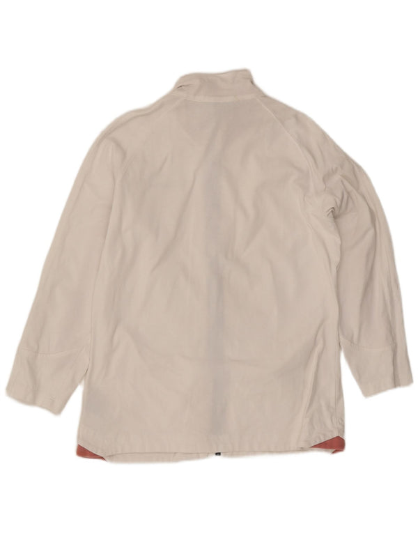 Diadora Chaqueta de Chándal para Mujer ES 40 XL Algodón Blanco