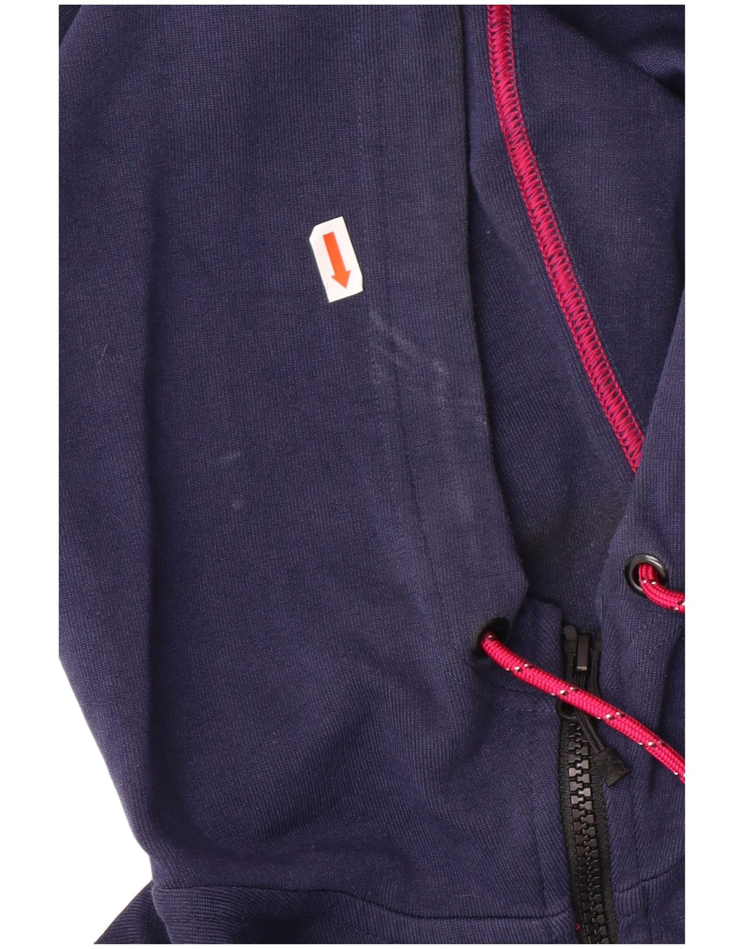 NIKE Sudadera con capucha y cremallera para hombre, talla grande, algodón azul color block