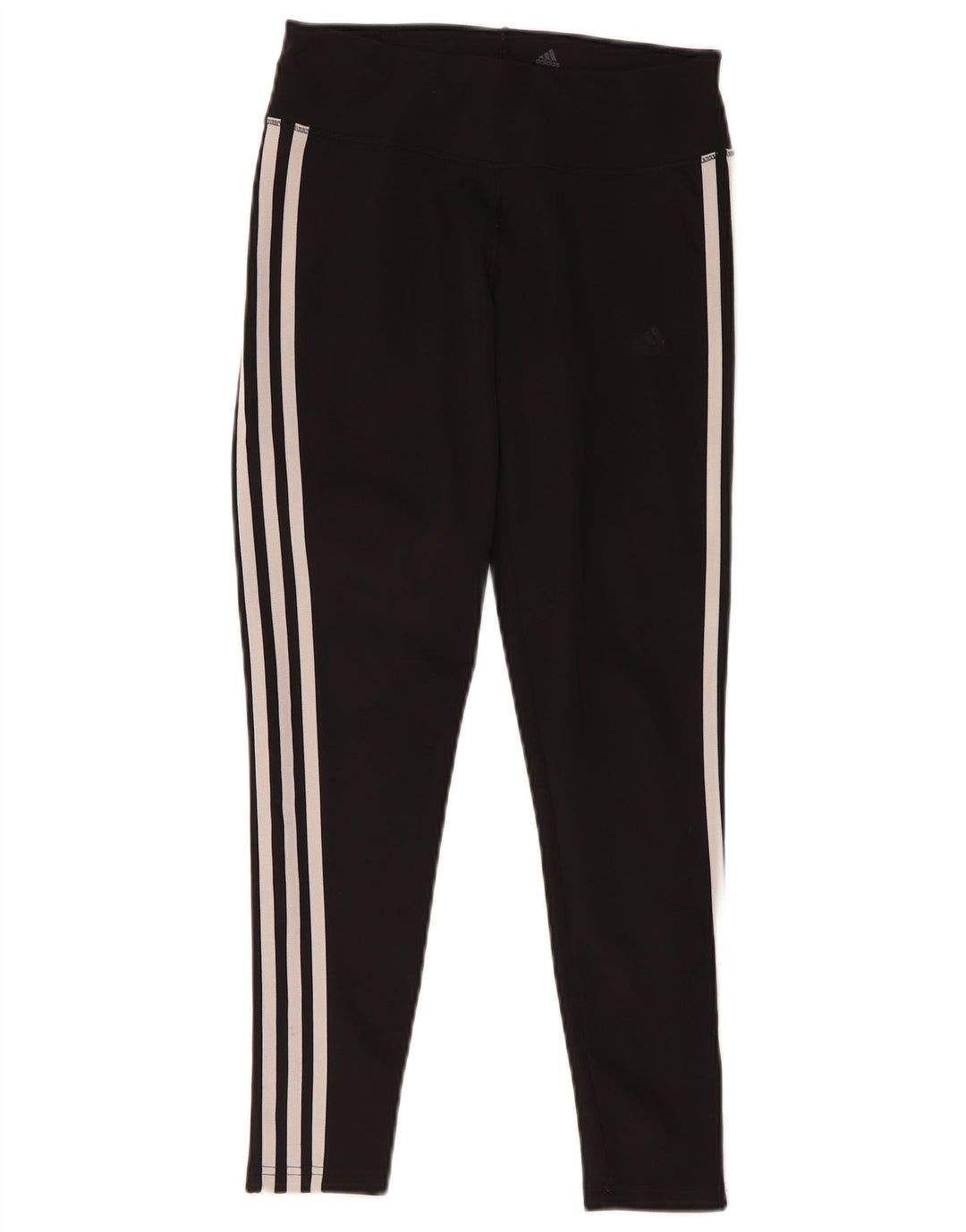 Adidas Leggings Climalite para mujer Reino Unido 8/10 Pequeño Negro Poliéster