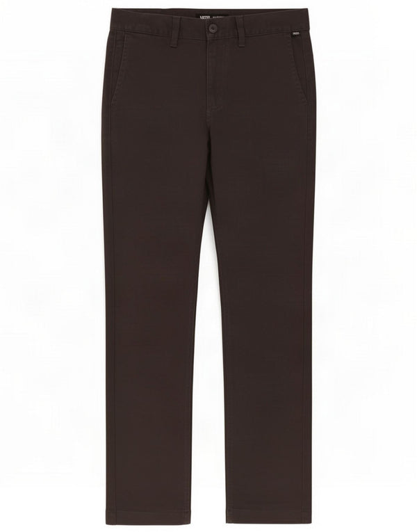 Pantalones chinos de corte slim para hombre Vans W28 L30 Gris Algodón