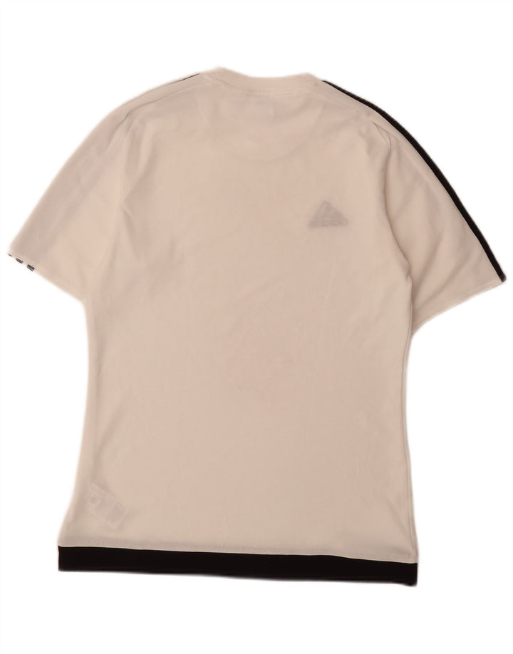 Adidas Hombre Camiseta Top Small Blanco Poliéster Deportes