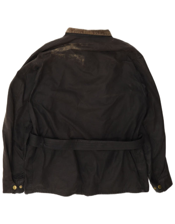 Barbour Chaqueta de algodón encerado para hombre Reino Unido 44 Marrón grande