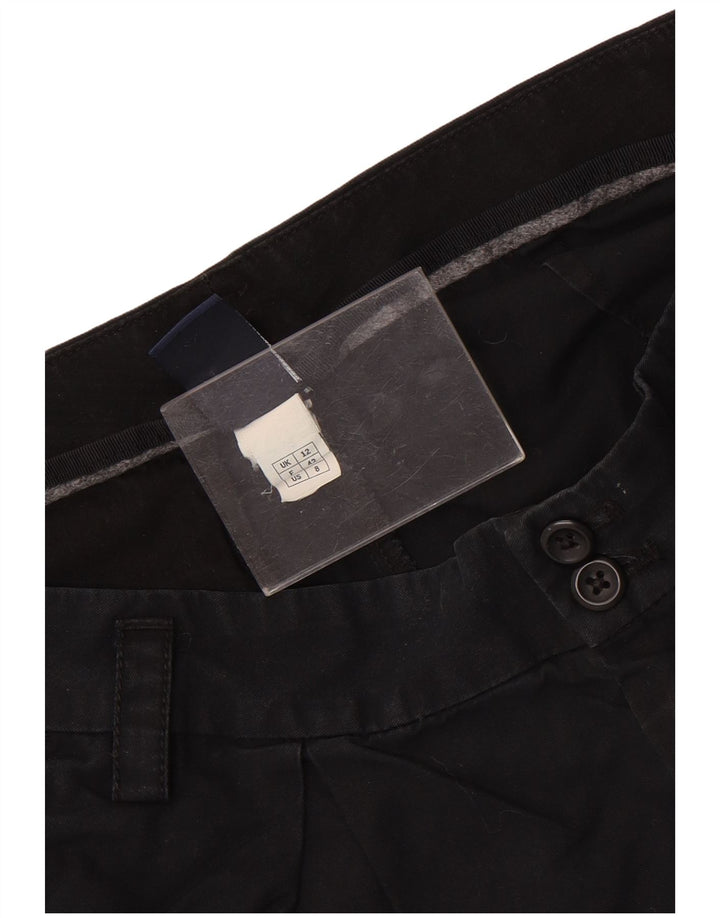 Gap Pantalones cortos chinos para mujer UK 12 Medium W32 Algodón negro