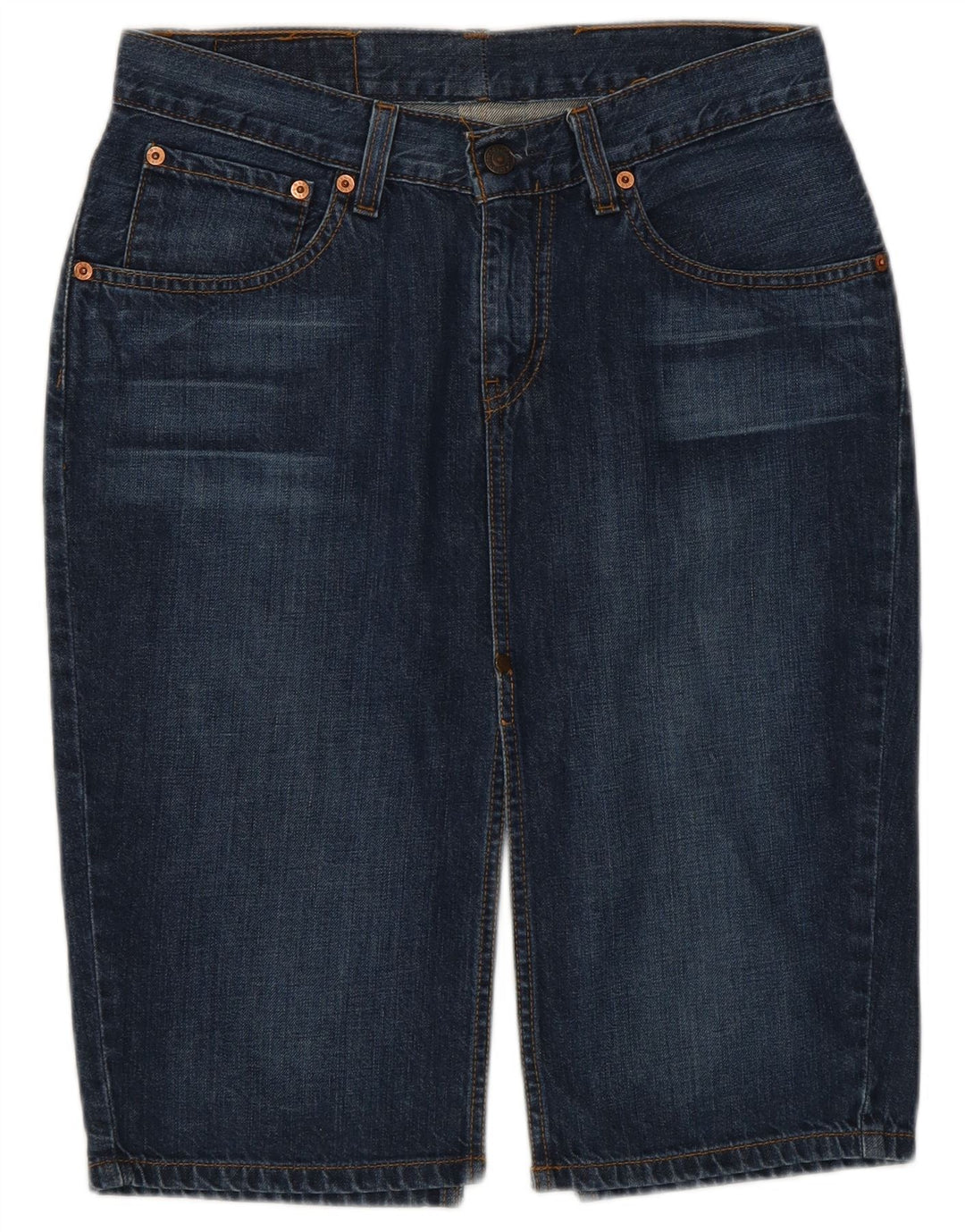 Falda Levi's Mujer 669 Denim W28 Algodón Azul Marino Mediano