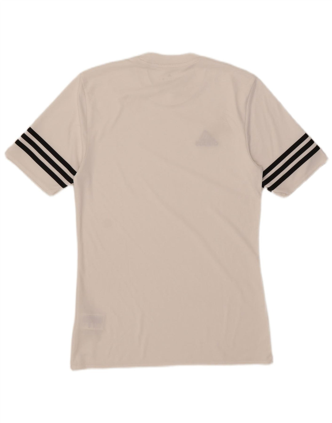 Adidas Mens Climalite Camiseta Top Pequeño Blanco Poliéster