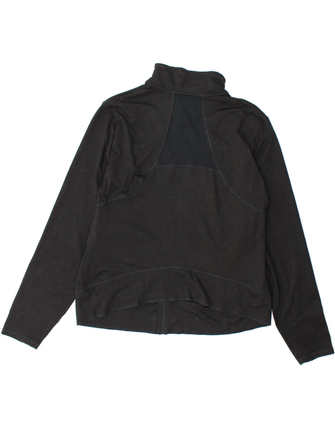 CHAMPION Womens Tracksuit Top Jacket UK 18 XL Black Polyester Vintage Champion and Second-Hand Champion from Messina Hembry 