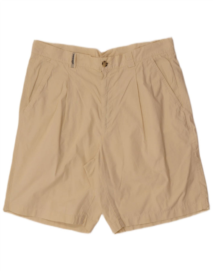 ELLESSE Mens Pegged Chino Shorts W36 Grande Beige