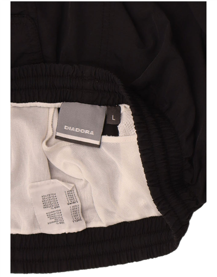 Diadora Bañador Corto Hombre Grande Negro Poliamida