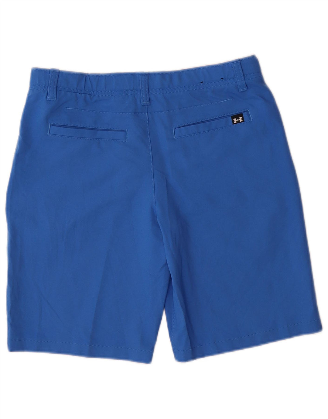 Under Armour Pantalones cortos chinos para niños 11-12 años Grande W28 Poliéster azul