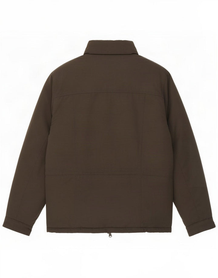 Chaqueta acolchada con capucha para hombre North Sails UK 36 Small Caqui Poliéster