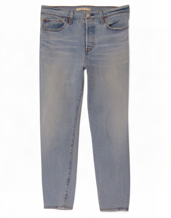 Levi's Mujer Wedgie Slim Jeans W29 L26 Algodón Azul