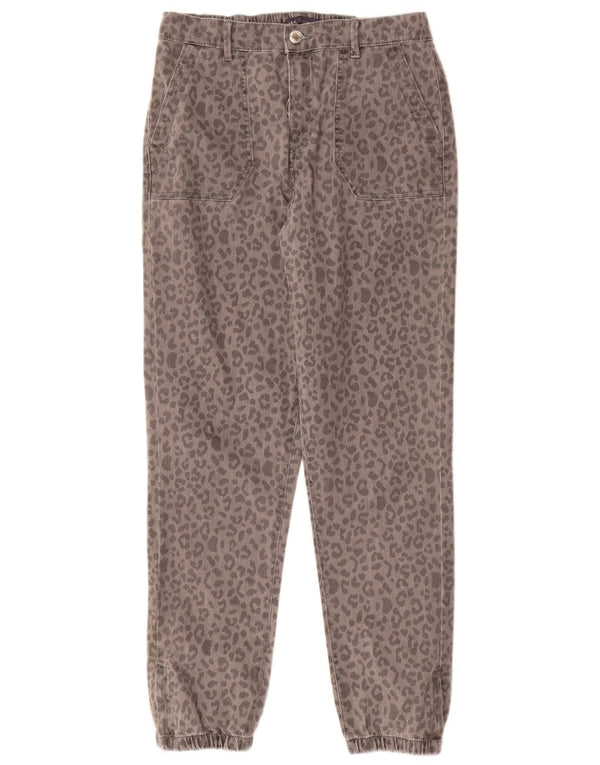 Marks & Spencer Pantalones Chinos para Mujer UK 12 Medium W30 L28 Gris