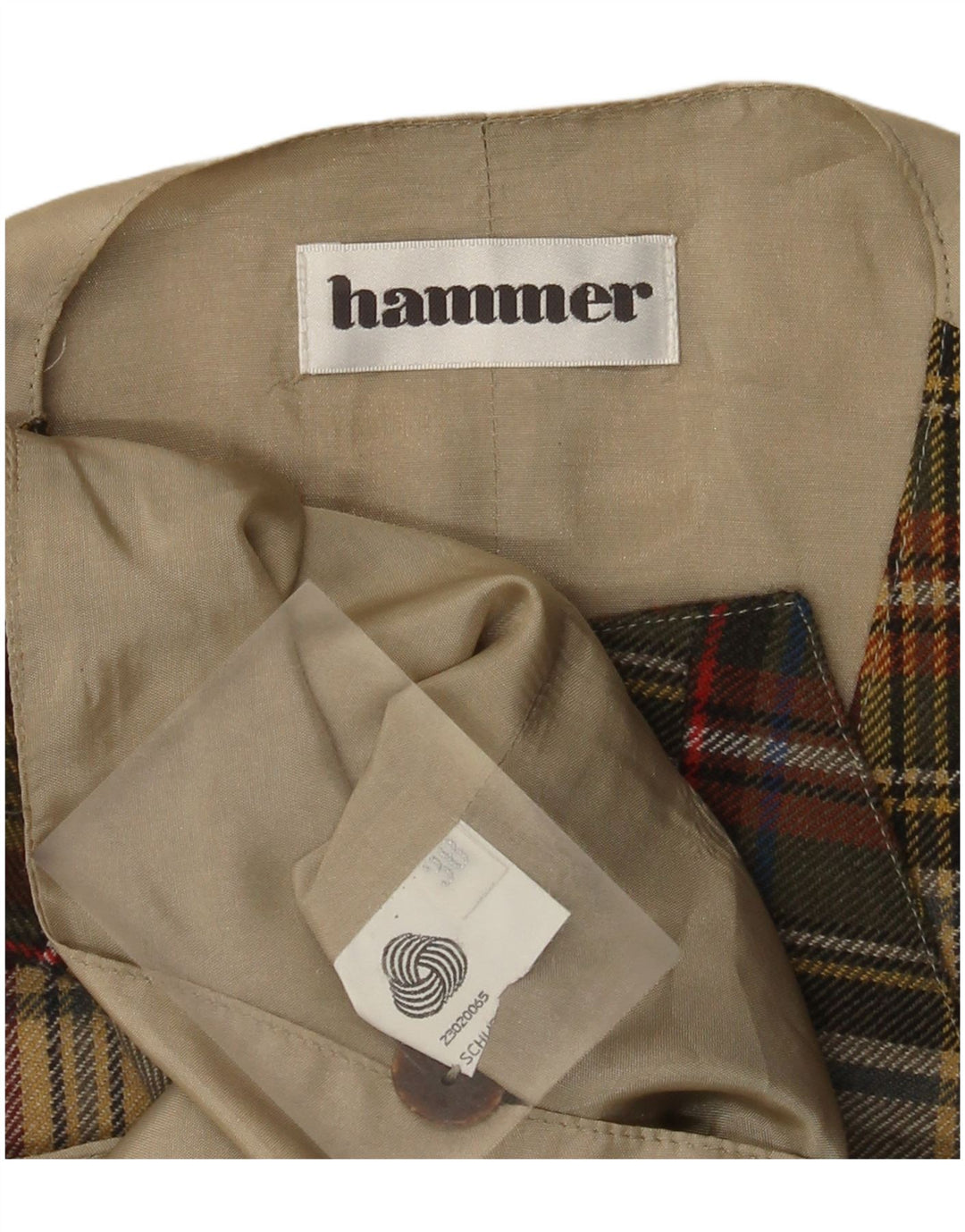 Chaleco Hammer para mujer EU 38 Medium Cuadros multicolores