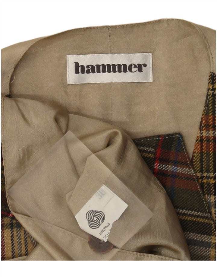 Chaleco Hammer para mujer EU 38 Medium Cuadros multicolores