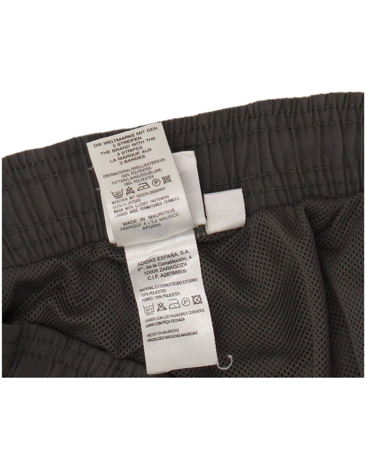 Pantalón De Chándal Adidas Hombre Grande Gris Poliéster