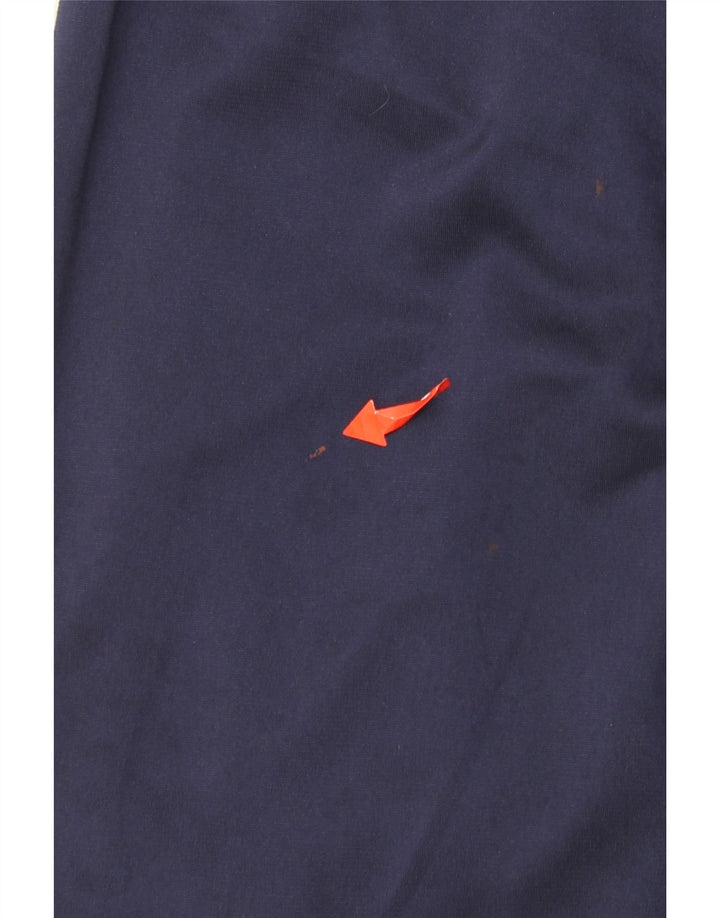 ADIDAS Pantalones de chándal para hombre UK 34/36 Small Azul marino Colorblock