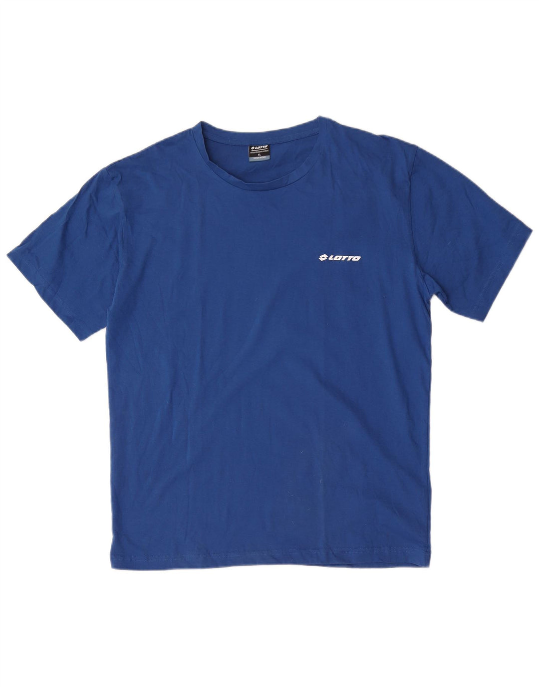 Lotto Camiseta Hombre Top XL Algodón Azul