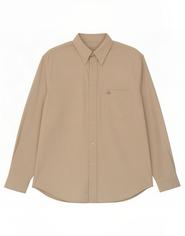 Murphy & Nye Camisa Sailmakers para hombre, tamaño grande, algodón beige