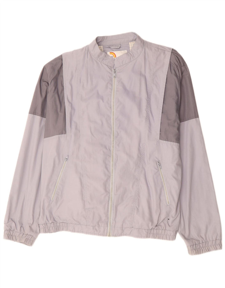 Chaqueta bomber Mercury para hombre UK 42 XL Bloque de color morado