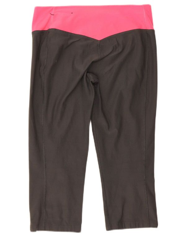 Nike Leggings capri Dri Fit para mujer UK 40 Poliéster color gris medio