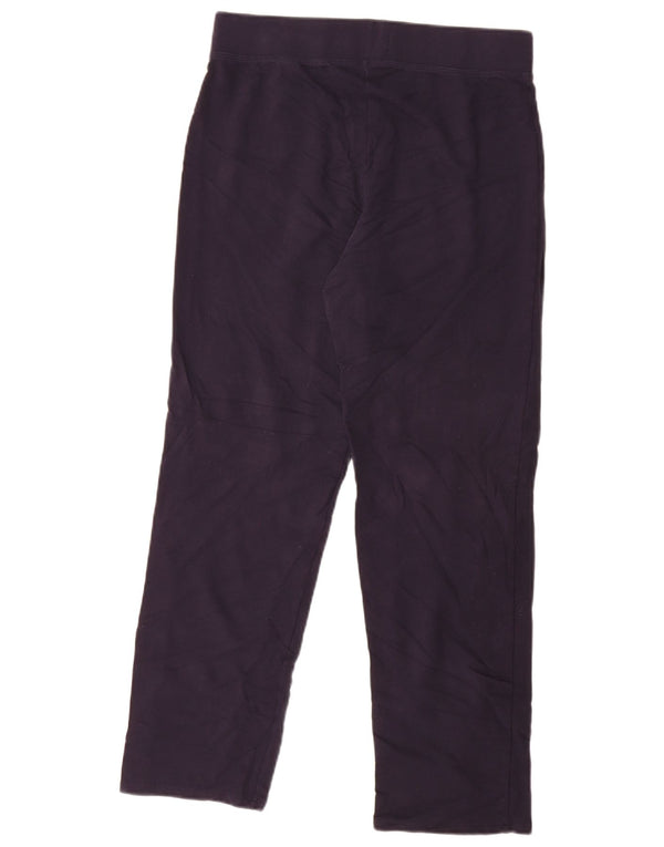 Marks & Spencer Pantalones de Chándal para Mujer UK 12 Medium Azul Marino Algodón