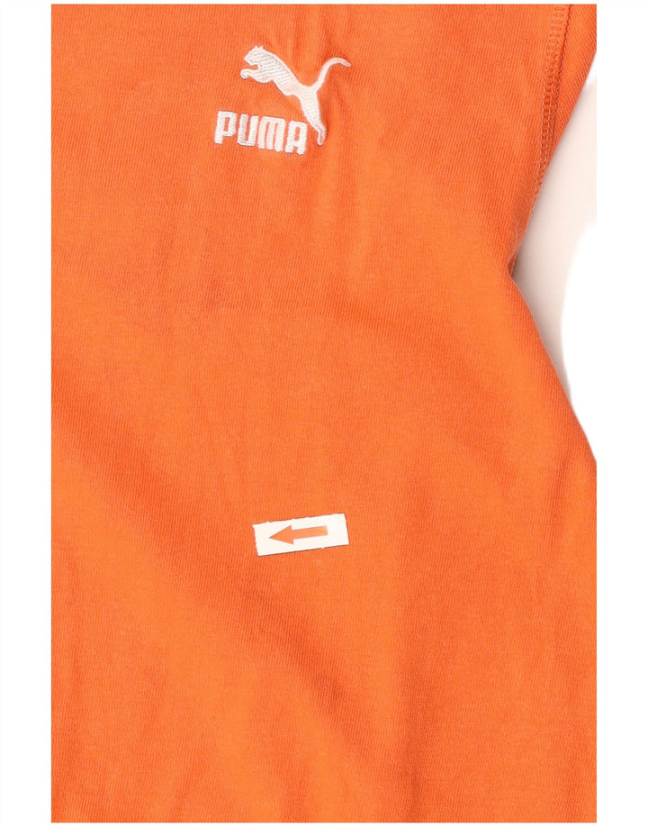 Camiseta Puma Hombre Top Medium Naranja Algodón