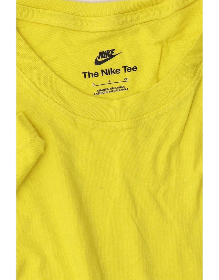 Camiseta Nike Hombre Top Small Amarillo