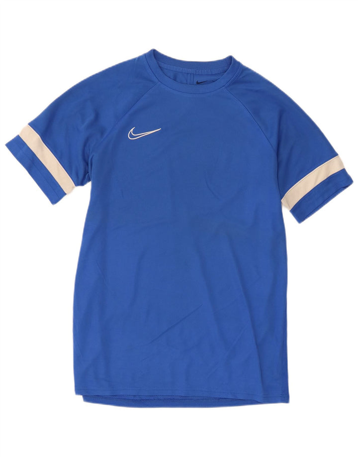 Camiseta Nike Dri Fit para hombre, talla grande, color azul, poliéster