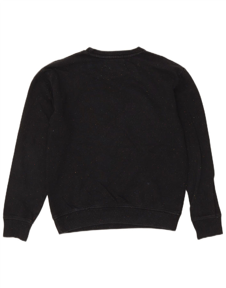 Zara Hombre Sudadera Jumper Small Negro Moteado