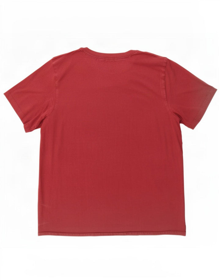 Jordan - Camiseta para hombre, talla grande, color granate, algodón
