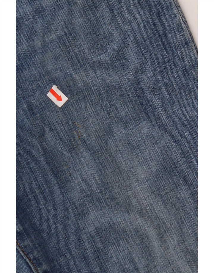 LEVI'S Jeans ajustados de talle alto 721 para mujer W25 L30 Algodón azul