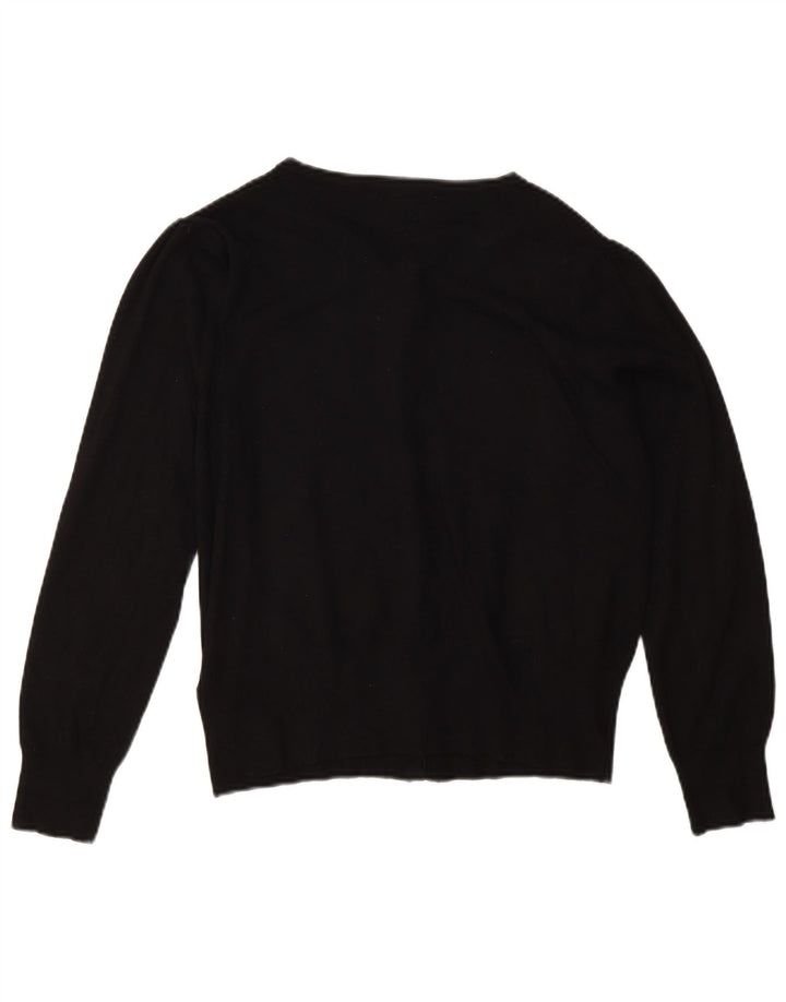 Marks & Spencer - Cárdigan para mujer, talla 40, talla grande, viscosa negra