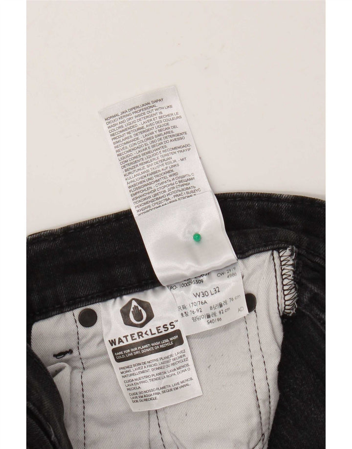 Levi's Vaqueros ajustados para hombre W30 L29 Algodón negro
