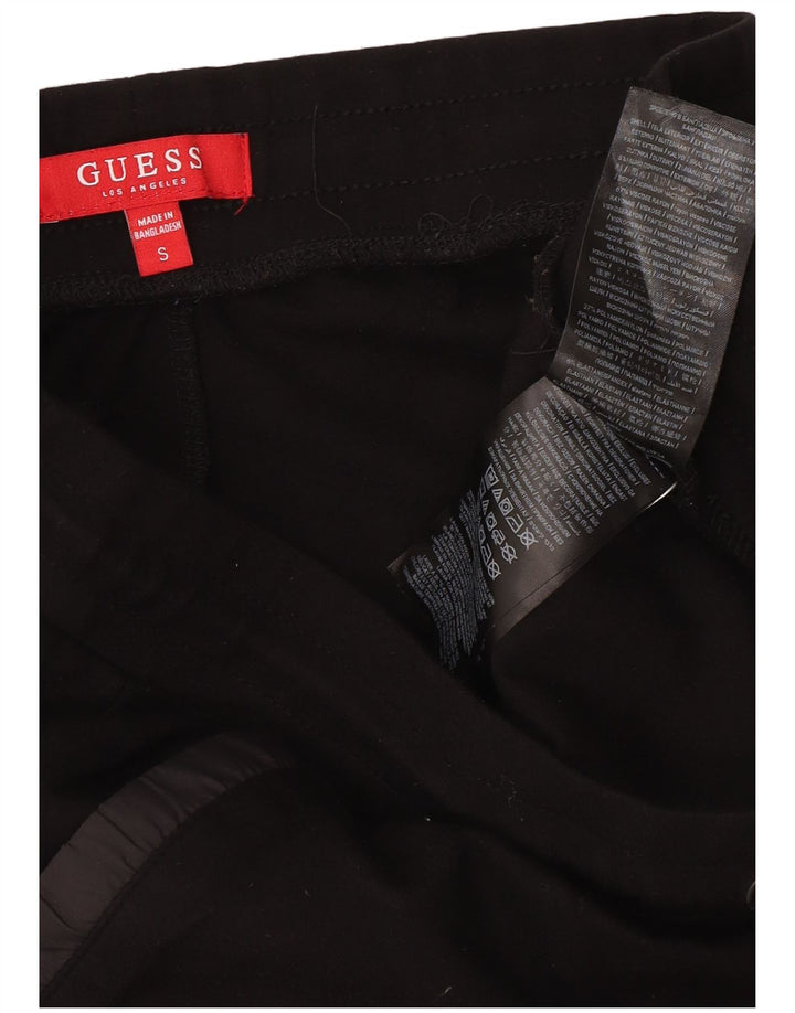 Guess Pantalón De Chándal Joggers Small Negro Viscosa Hombre