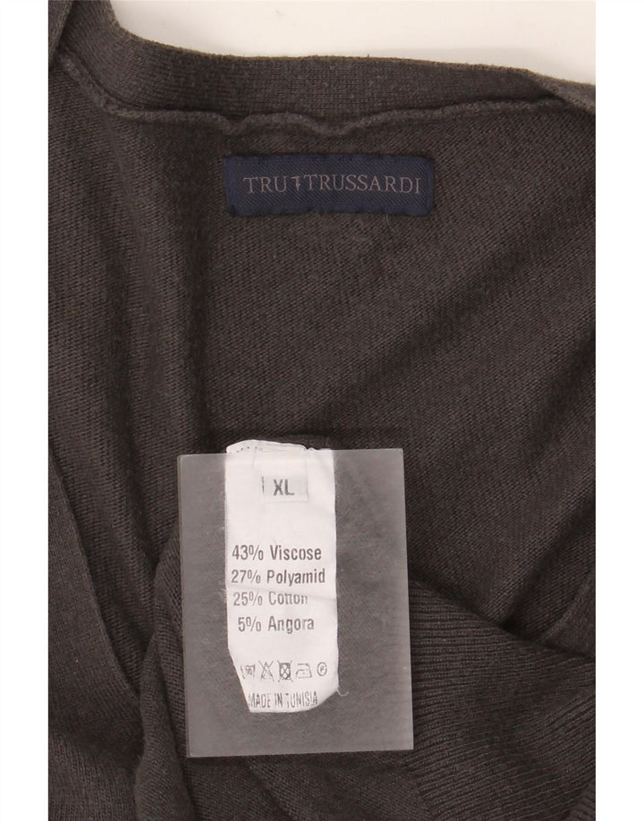 Cárdigan Hombre Trussardi XL Viscosa Gris