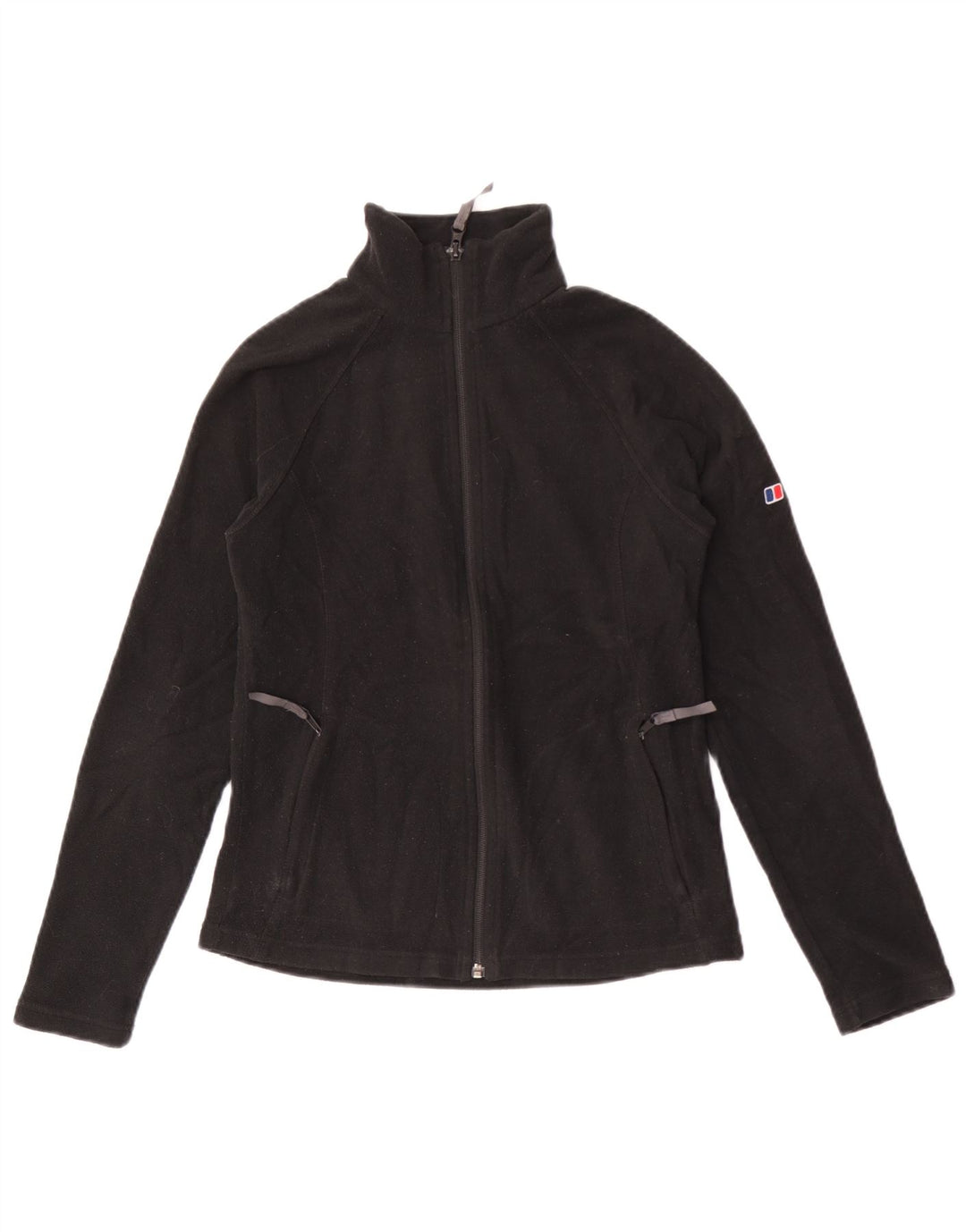 Berghaus Chaqueta polar para mujer UK 8 Small Poliéster negro