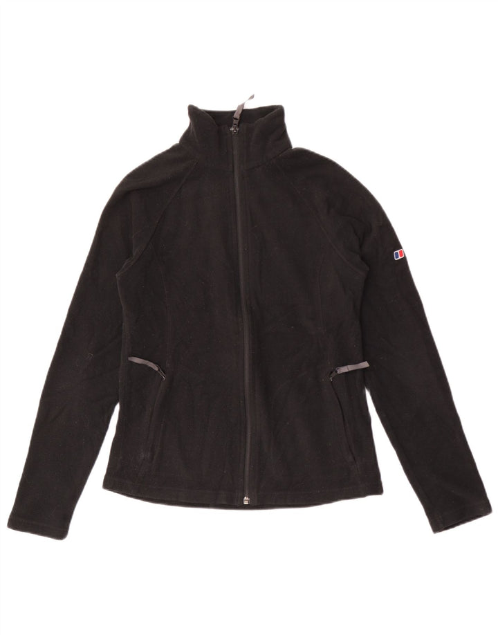 Berghaus Chaqueta polar para mujer UK 8 Small Poliéster negro