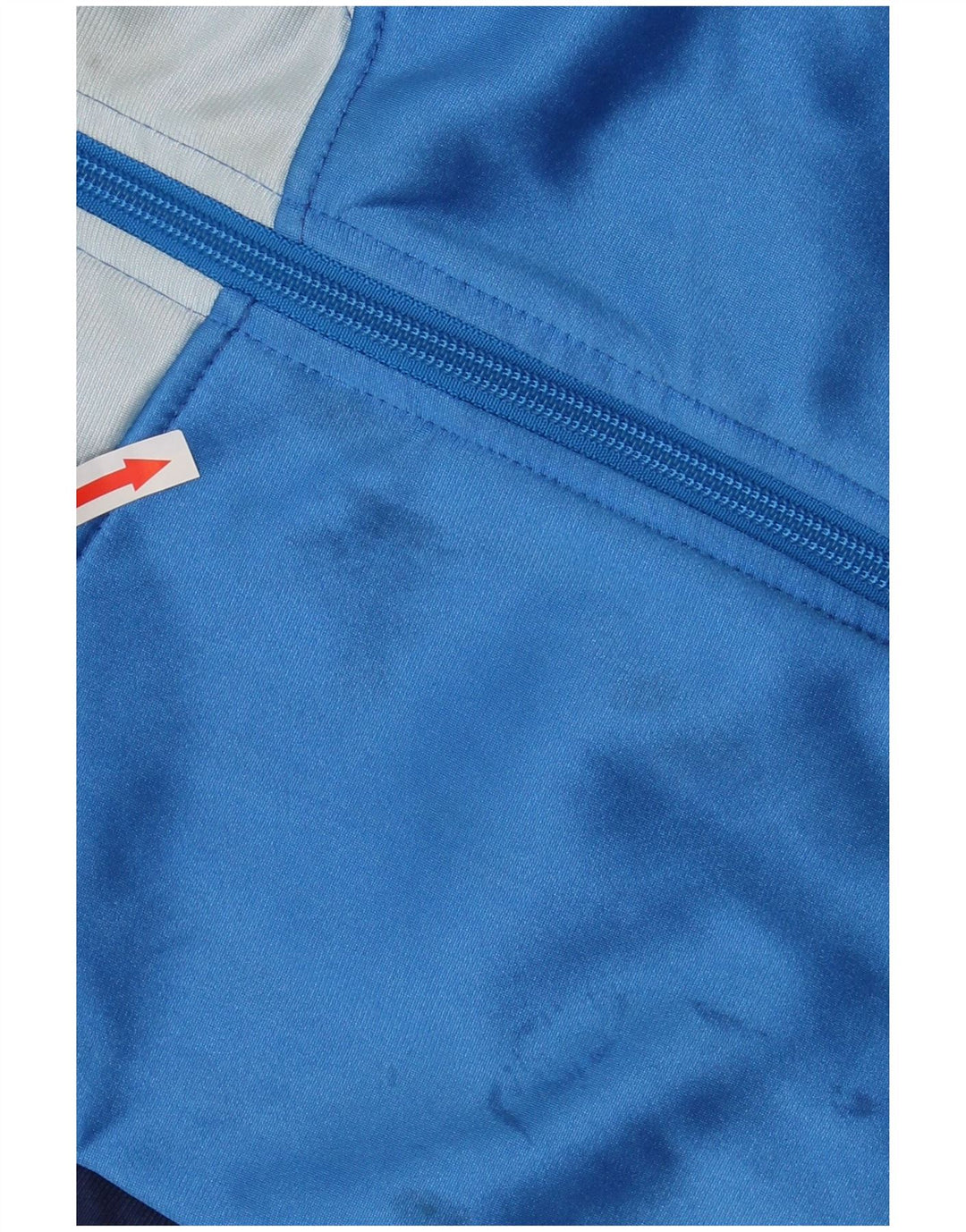 ASICS Mens Italia Graphic Chándal Top Chaqueta IT 54 XL Azul Colorblock