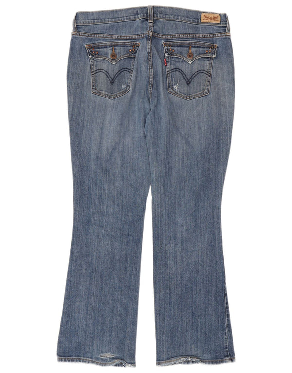 LEVI'S Jeans 515 de cintura alta para mujer US 14 XL W32 L28 Azul