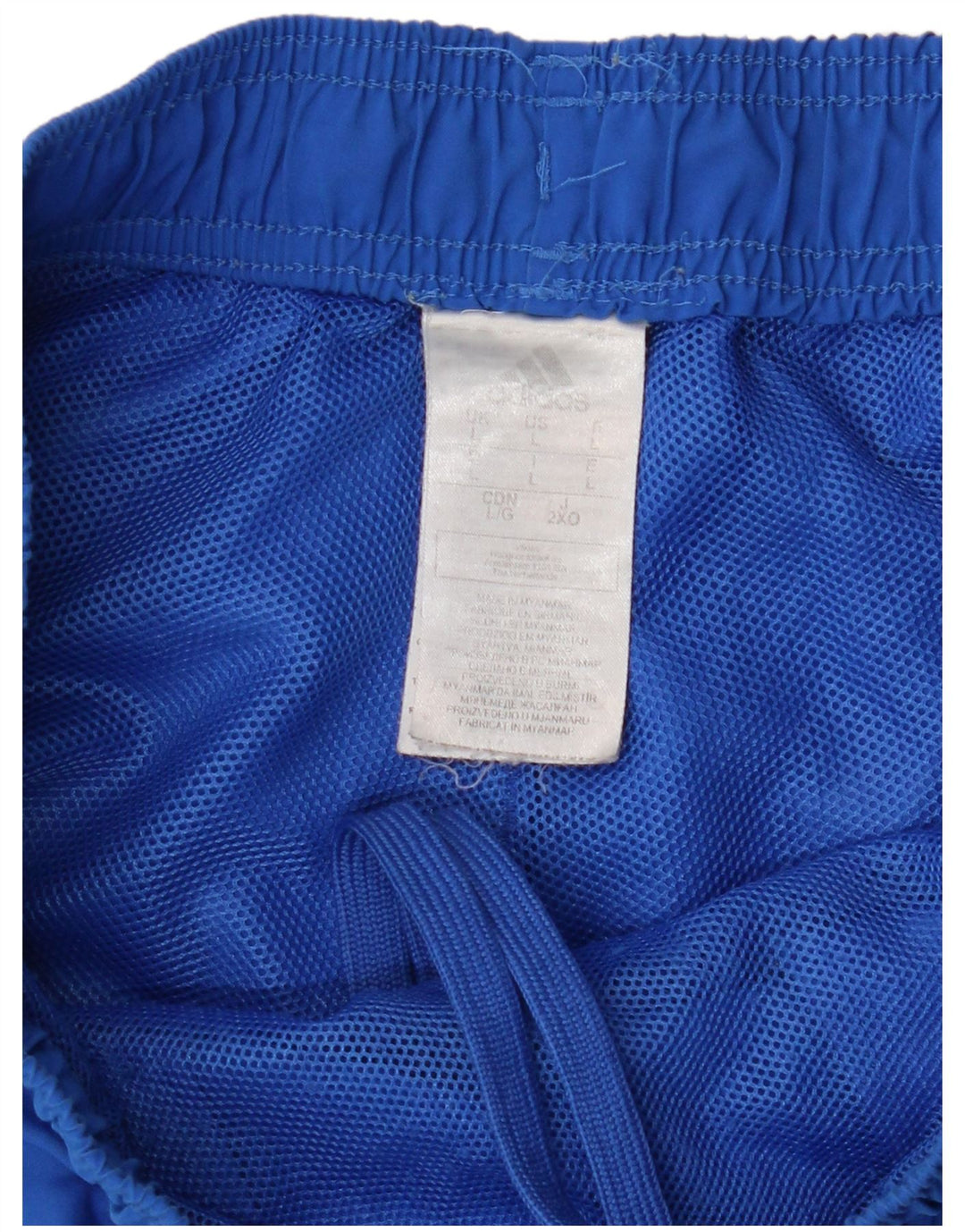 Adidas Hombre Bañador Corto Grande Azul Poliéster