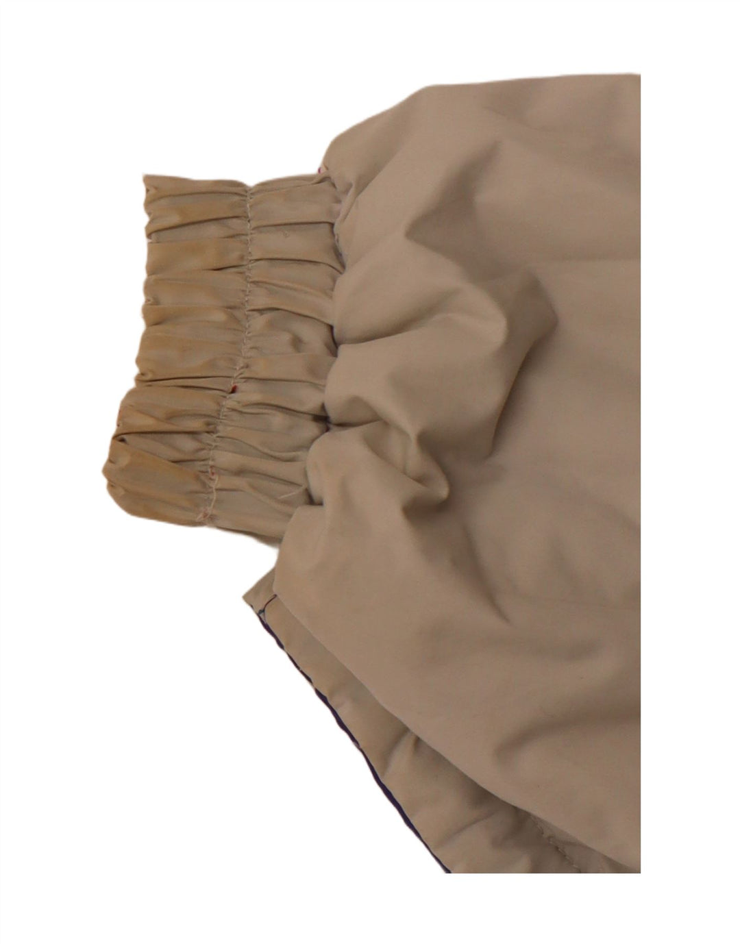 VINTAGE Chaqueta reversible con capucha para mujer Poliéster color beige grande