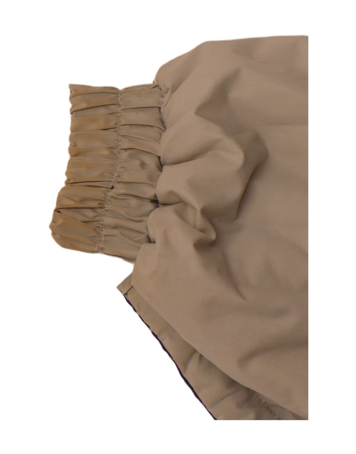 VINTAGE Chaqueta reversible con capucha para mujer Poliéster color beige grande