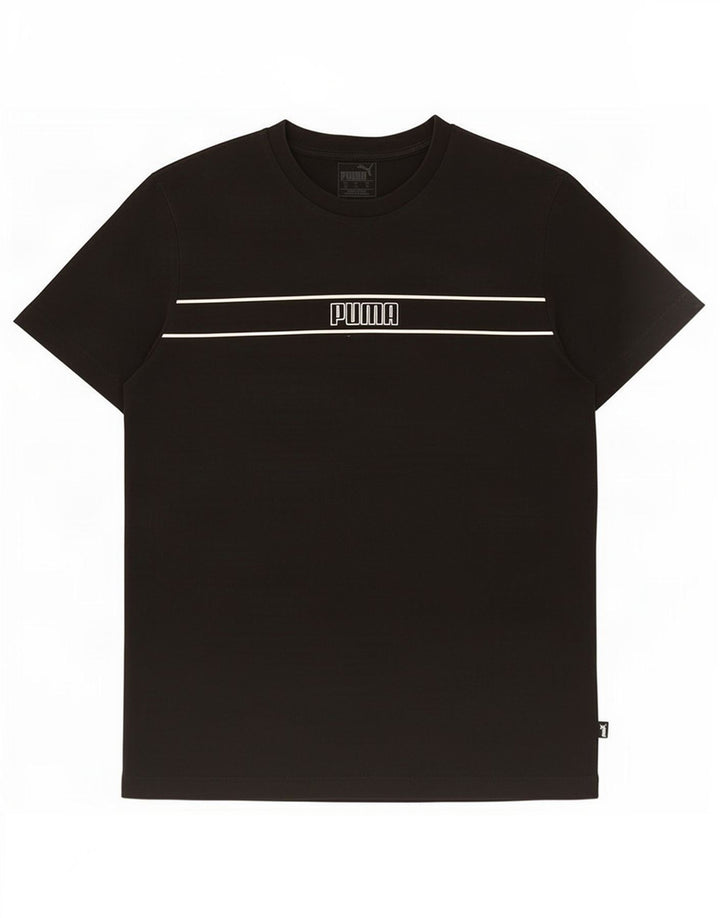 Puma Camiseta gráfica para hombre Top Medium Black