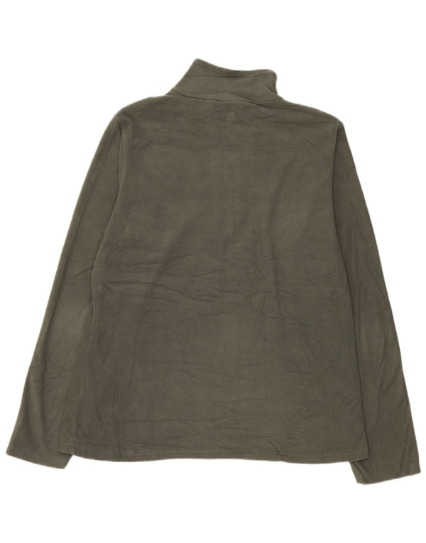 Jersey de forro polar con cremallera y cuello para mujer de Mountain Warehouse UK 46 Large Khaki