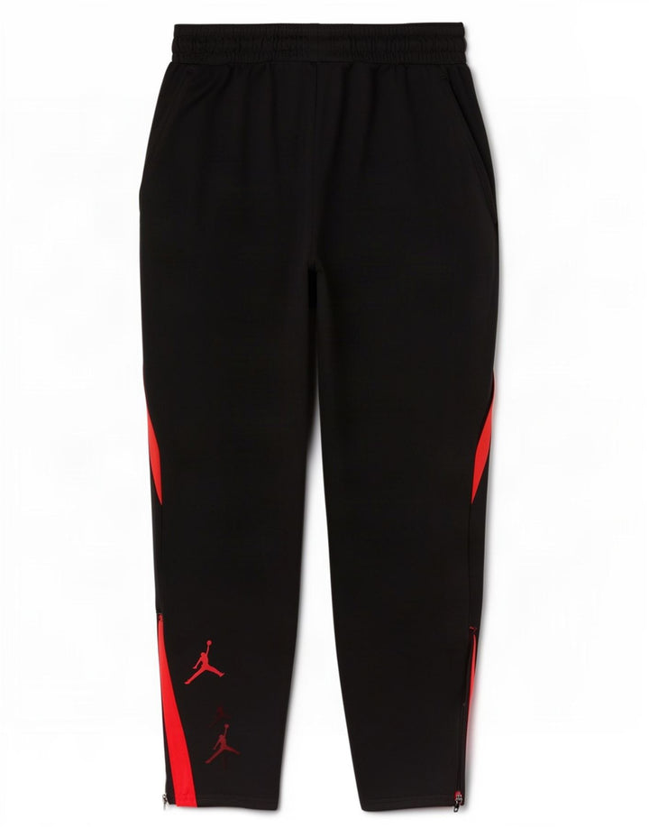 Nike - Pantalones de chándal con estampado gráfico para hombre, talla grande, color negro, poliéster